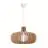 Nordlux Hazo 65 Pendel Lampe Træ Brun | Egnet til 1x E27