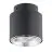 Emibig Loftlampe Nano Stål Sort | Egnet til 1x GU10 (AR111) - Max 12W