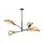 Emibig Loftlampe Lotus Stål Sort | Egnet til 4x E14 - Max 10W