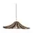 Good&Mojo Pendel Lampe Cuzco Jute Sort/Natural | Egnet til 1x E27 