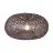 Good&Mojo Loftlampe Arizona Rattan Burgundy S | Egnet til 1x E27 