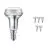 Fordelspakke 6x Philips Corepro LED Spot E14 R50 4.3W 320lm 36D - 827 ekstra varm hvid | dæmpbar - erstatter 60W
