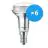 Fordelspakke 6x Philips Corepro LED Spot E14 R50 2.8W 210lm 36D - 827 ekstra varm hvid | erstatter 40W