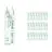Fordelspakke 25x Osram T8 Lumilux 58W - 830 varm hvid | 150cm