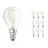 Fordelspakke 10x Ledvance Classic LED E14 Pære filament klar 2.5W 250lm - 827 ekstra varm hvid | erstatter 25W