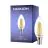 Noxion Lucent LED E14 Kerte filament klar 4.5W 470lm - 827 ekstra varm hvid | dæmpbar - erstatter 40W