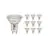Fordelspakke 10x Noxion LED spot GU10 PAR16 5.5W 560lm 36D - 830 varm hvid | erstatter 75W