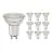 Fordelspakke 10x Noxion PerfectColor LED spot GU10 PAR16 3W 230lm 36D - 927 ekstra varm hvid | bedste farvegengivelse - dæmpbar - erstatter 35W