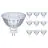 Fordelspakke 10x Philips Corepro LED Spot GU5.3 MR16 4.4W 390lm 36D - 840 kold hvid | erstatter 35W