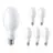 Fordelspakke 6x Philips TrueForce Core LED E27 HPL/SON matt 18W 3000lm 300D - 840 kold hvid | erstatter 80W