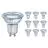 Fordelspakke 10x Ledvance Performance LED spot Reflektor GU10 PAR16 4.3W 350lm 120D - 827 ekstra varm hvid | erstatter 32W