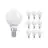 Fordelspakke 10x Noxion Lucent Lustre LED E14 Kugle matt 4.5W 470lm - 827 ekstra varm hvid | erstatter 40W