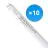 Fordelspakke 10x Noxion LED Lysrør T8 Avant Extreme (HF) High Output 20W 3100lm - 840 kold hvid | 150cm - erstatter 58W