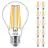 Fordelspakke 10x Philips Corepro LED Pære E27 Pære klar 17W 2452lm - 827 ekstra varm hvid | erstatter 150W