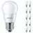 Fordelspakke 10x Philips Corepro LED Lustre E27 Kugle matt 7W 806lm - 827 ekstra varm hvid | erstatter 60W