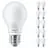 Fordelspakke 10x Philips Corepro LED Pære E27 Pære matt 7W 806lm - 827 ekstra varm hvid | erstatter 60W