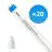 Fordelspakke 20x Philips LED Lysrør T8 CorePro (EM/Mains) High Output 24W 2700lm - 840 kold hvid | 150cm - erstatter 58W