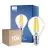 Fordelspakke 10x Philips Master Value LED Lustre E14 Kugle filament klar 3.4W 470lm - 927 ekstra varm hvid | bedste farvegengivelse - dæmpbar - erstatter 40W