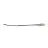 Noxion LED Strip Naga - Strip to Stålwire 15cm Forbindelsesstykke (2pin/Enkelt Farve/8mm)