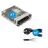 Mean Well Driver | LRS10024 | IP20 | 24V | 100W + Strømkabel 2m med Jord