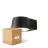 Fordelspakke 4x D'Lite Vægbelysning Lira Sort 7W 600lm 830 Varm Hvid | IP54