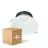 Fordelspakke 4x Philips LED downlight Coreline DN142B Aluminium Hvid 19.2W 2300lm 60D - 840 kold hvid | Udsnit 200mm - IP20 - Hvid Reflektor