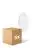 Fordelspakke 5x Ledvance Surface Rundt 250 13W 840 960lm Hvid IP44 | med sensor - kold hvid
