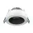 Noxion LED Spot Ares Dyb Hvid 6W 540lm 927-940 3CCT - med Indre Ring Sort | Udsnit 68mm