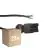 Fordelspakke 25x Noxion GST - Kompatibel Forsyningskabel Sort - Han + Åbne ender - 0,3m - 3 pole 0,75mm2