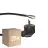 Fordelspakke 25x Noxion Power Forsyningskabel Sort - Schuko Europlug + Åbne ender - 3m - 3 pole 0,75mm2