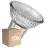 Fordelspakke 10x Ledvance LED Spot GU10 PAR16 8W 750lm 36D - 830 Varm Hvid | Erstatter 100W