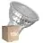 Fordelspakke 10x Ledvance LED Spot GU10 PAR16 6.1W 575lm 60D - 827 Ekstra Varm Hvid | Erstatter 80W