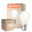 Fordelspakke 10x Ledvance Classic LED B22 Pære Matt 3.4W 470lm - 827 Ekstra Varm Hvid | Erstatter 40W