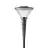 Philips LED gadebelysning Lanterne City Charm Kegle BDS491 grå 7W 804lm 360D - 740 kold hvid | IP66 - symmetrisk 
