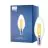 Philips MASTER LED E14 Kerte Filament Klar 3.4W 470lm - 922-927 Dim To Warm | Bedste Farvegengivelse - Dæmpbar - Erstatter 40W