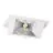 LED Downlight Wallwasher Wally Medium Hvid 27W 3850lm 78x100D - 840 Kold Hvid - 238x145mm