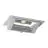 LED Downlight Wallwasher Wally Maxi Grå 46W 6400lm 70x75D - 840 Kold Hvid - 238x145mm