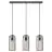 Eglo Pendel Lampe Roccamena Sort, Kobber | Egnet til 3x E27