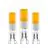Fordelspakke 3x Eglo LED Capsule G9 Klar 6W 200lm - 830 Varm Hvid | Erstatter 15W