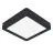 Eglo Loftlampe Fueva 6 Plast  Sort 7W 1100lm - 827-840-865 CCT