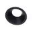 Noxion Forsænket Spot D-round MR16 sort | Udsnit 70mm - GU10 sokkel