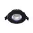 Noxion LED Vipbar Slim Spot Sort Runde 6W 550lm 60D - 927 Ekstra Varm Hvid | 85mm - IP54 - Dæmpbar - Bedste Farvegengivelse