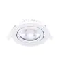 Noxion LED Vipbar Slim Spot Hvid 6W 550lm - 930 varm hvid | Udsnit 75mm - IP54 - bedste farvegengivelse 