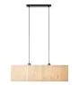 Brilliant Wimea Pendel Lampe Metal Sort Beige | Egnet til 2x E27
