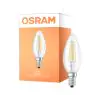 Osram Classic LED E14 Kerte filament klar 4W 470lm - 827 ekstra varm hvid | 3 Step Dim - erstatter 40W