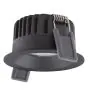 Ledvance LED spot Fix Aluminium sort 8W 680lm 36D - 930 varm hvid | Udsnit 68mm - IP44 - bedste farvegengivelse - dæmpbar