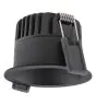 Ledvance LED spot Mørklight Aluminium sort 8W 680lm 36D - 930 varm hvid | Udsnit 68mm - IP44 - bedste farvegengivelse - dæmpbar