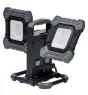 Ledvance LED Projektør Arbejdslampe Value Flex Sort 60W 6450lm 110D - 865 Dagslys | IP65 - Batteri - Symmetrisk