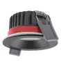 Ledvance LED spot Fire Rated Aluminium sort 8W 640lm 36D - 927 ekstra varm hvid | Udsnit 68mm - IP65 - bedste farvegengivelse - dæmpbar