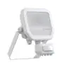 Ledvance LED Projektør Aluminium Hvid 8W 1100lm 100D - 830 Varm Hvid | IP65 - Bevægelses- Og Lyssensor - Symmetrisk